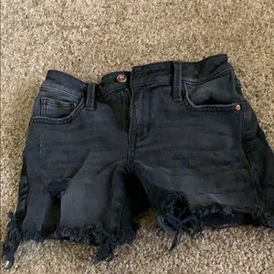Arizona Jean Co. distressed jean shorts